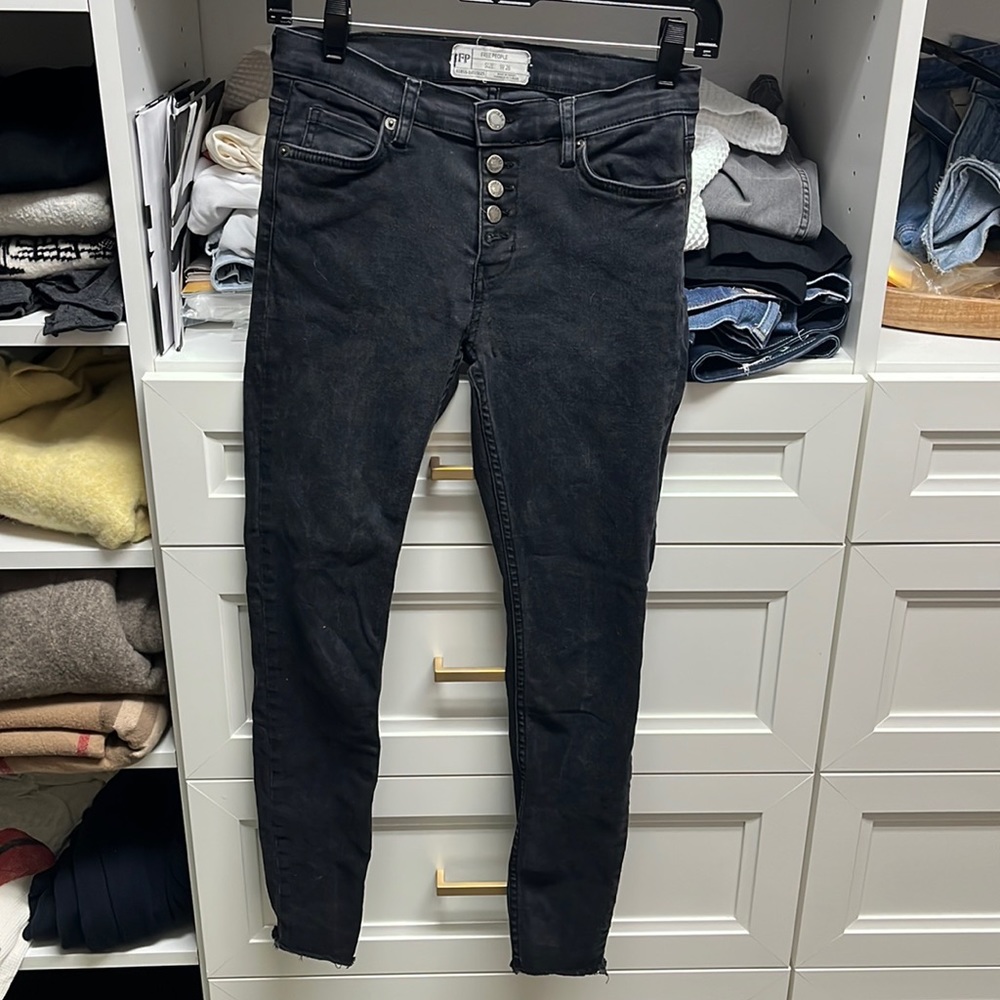 Free people black pants